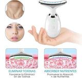 MASAJEADOR FACIAL CON LUZ LED|ENVÍO GRATIS